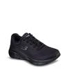 WOMEN'S SKECHERS ARCH FIT COMFY WAVE BLACK SNEAKER – Omars Shoes