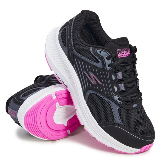 Skechers Women s Go Run Consistent 2.0 Advantage Wide Width Running Shoe Black 8