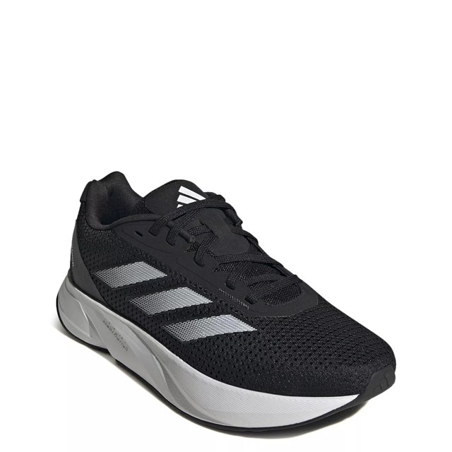 Adidas Women s Duramo SL Lightmotion Wide Width Running Shoe in Black WhiteCarbon Wide Size 6