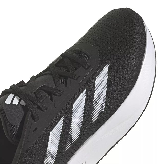 Adidas Women s Duramo SL Lightmotion Wide Width Running Shoe in Black WhiteCarbon Wide Size 8