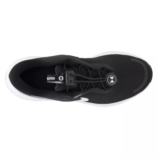 Black nike easy run top off white clearance