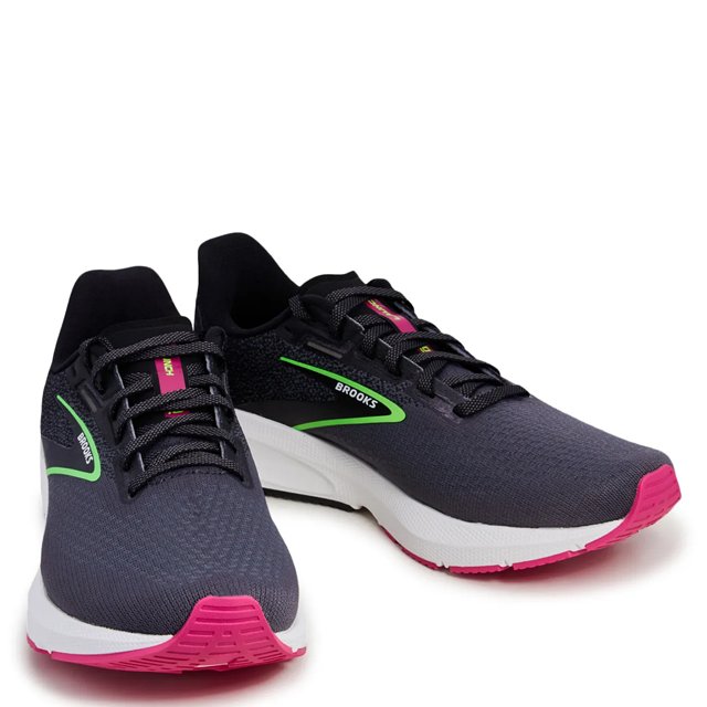 Brooks Women s Launch 10 Wide Width Running Shoe in Black Size 8