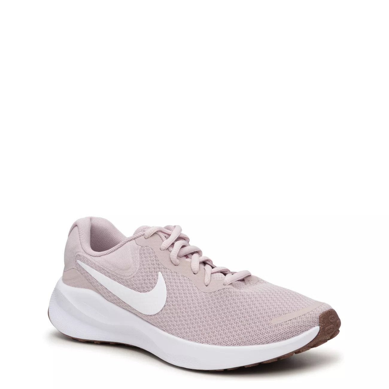 Nike Women s Revolution 7 Running Shoe in Platinum Violet Smokey Mauve White Size 6 Medium