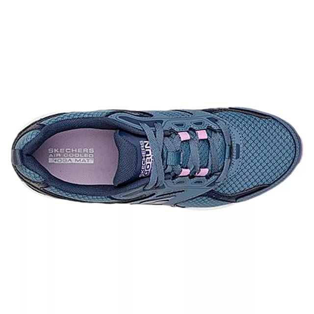 Womens Skechers GOrun Consistent Vivid Dreams Trainer Mauve