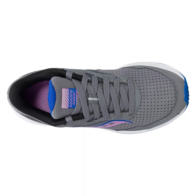Saucony Women s Cohesion 16 Running Shoe in Gravel Grape Size 6 Medium