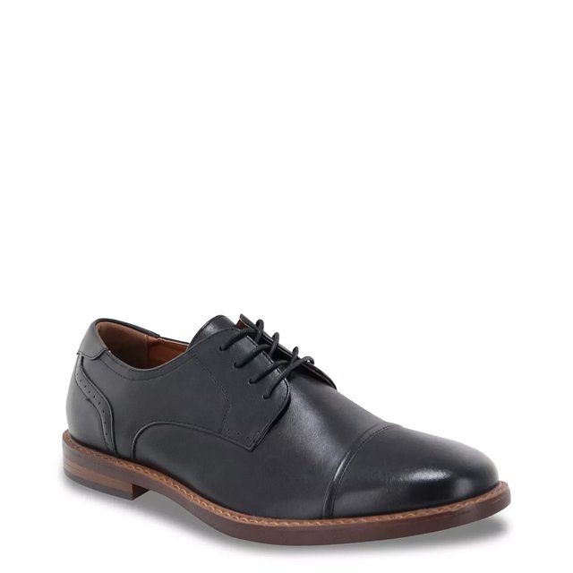 Nunn Bush Men s Royce Cap Toe Oxford in Black Size 8.5 Medium