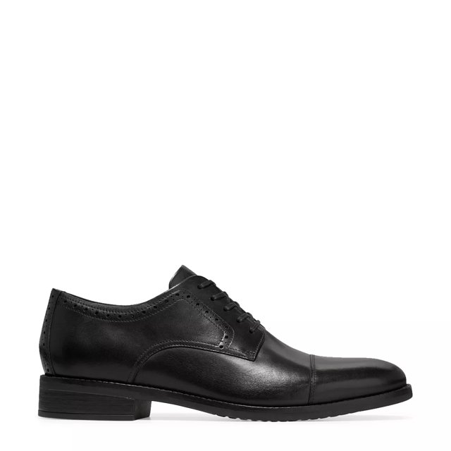 Cole haan black cap toe oxford outlet