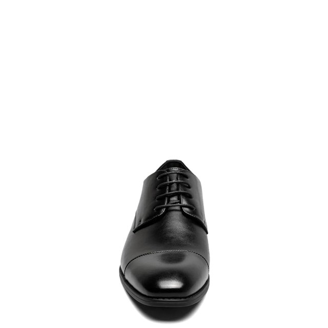 stacy Synchro Plain Toe Elastic Lace Up Oxford Men's Casual Shoes