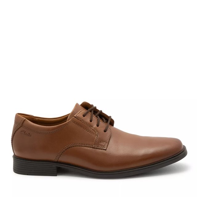 clarks tilden plain toe oxford
