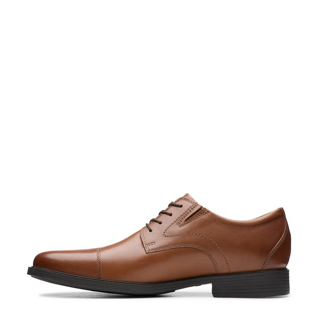 Clarks Men's Whiddon Cap Toe Wide Width Oxford | The Shoe Company