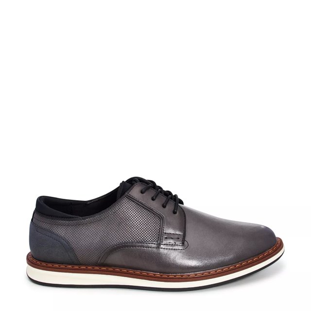 Black casual oxford shoes discount