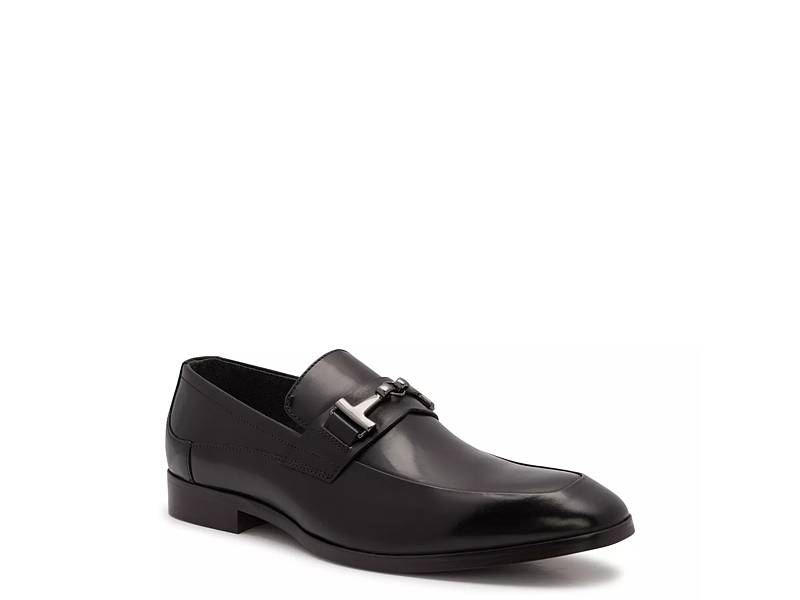 RIDLEY Black Leather Loafers | Women's Designer Shoes – Steve Madden Canada