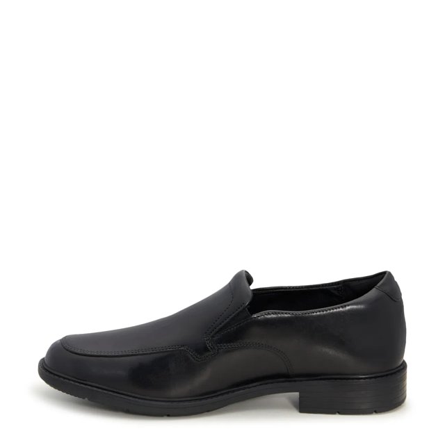 Hush puppies black loafers deals