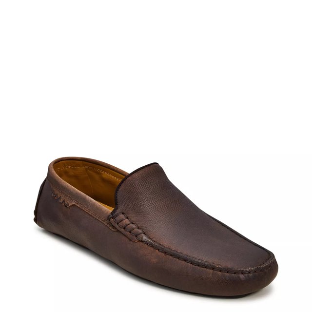 Vince Camuto Men s Eastmon Driving Loafer in Brown Leather Size 8.5 Medium