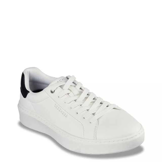 Skechers Men s Court Break White Leather Size 10