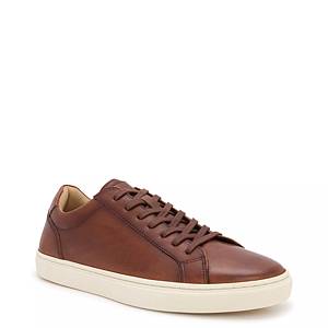 Brown leather hotsell athletic shoes