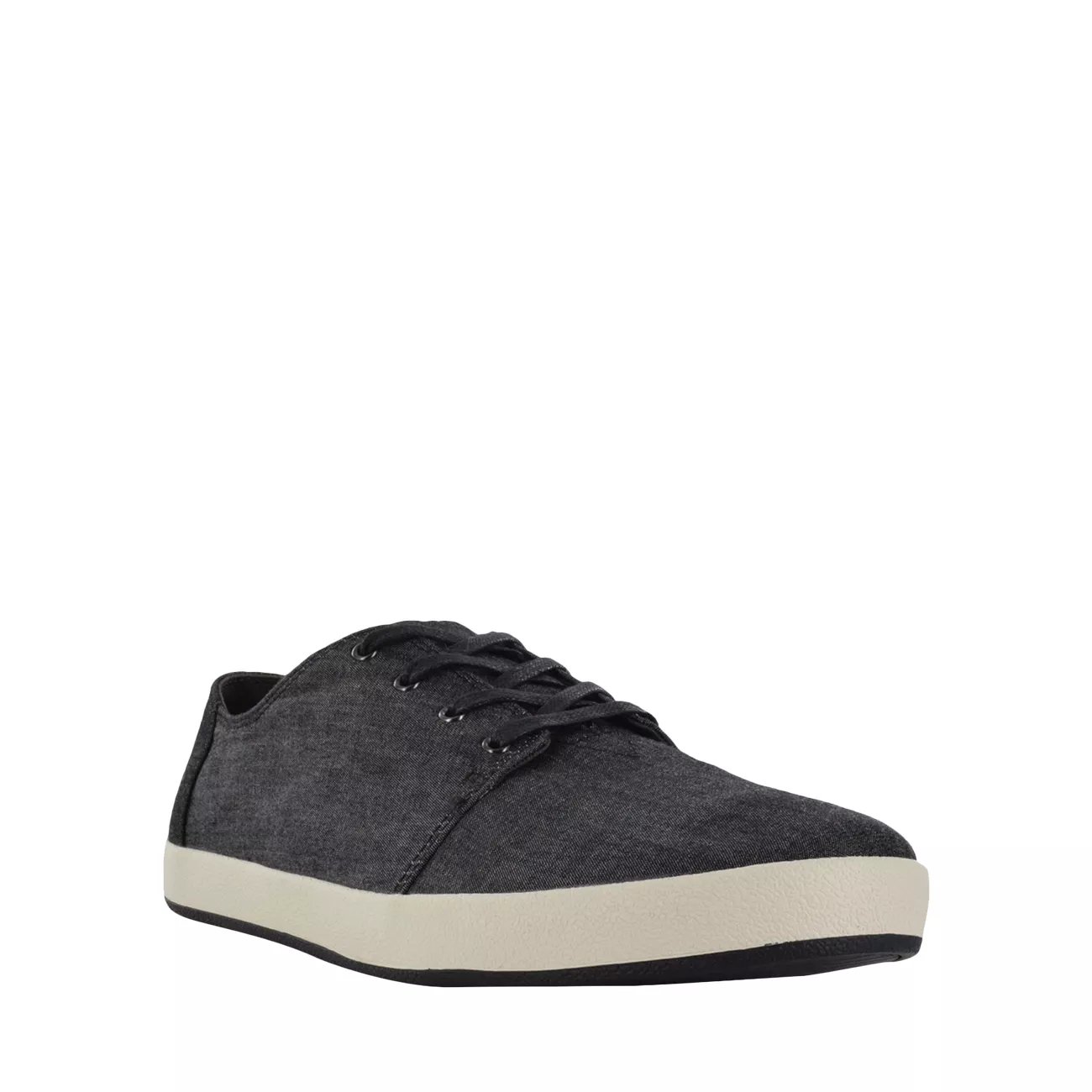 black chambray men's payton sneakers