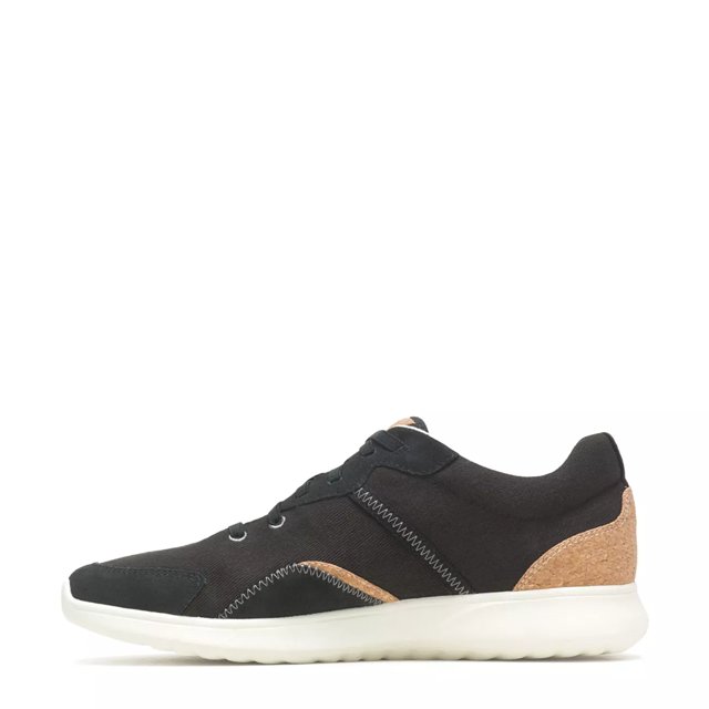 Black suede hush puppies online