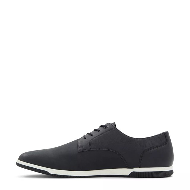 Black casual oxford shoes deals