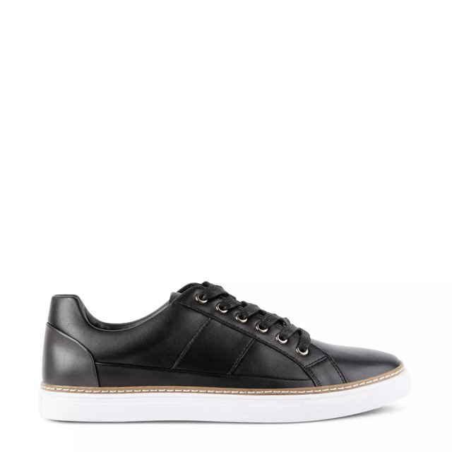 Black 'sneakers mens on sale outlet
