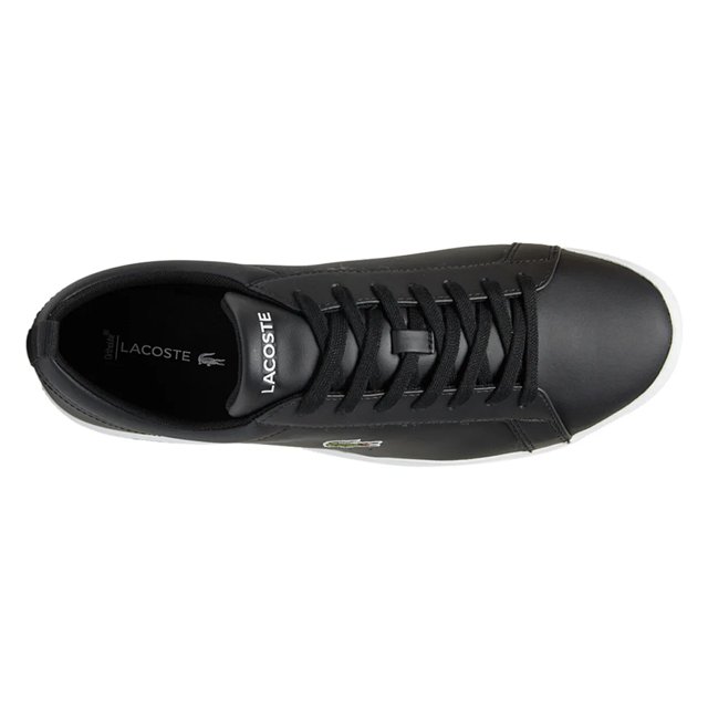 LACOSTE　DH01_23F　ブラック　サイズ5 Lacoste UK Sizing Men's Base Court Sneaker | The Shoe Co.