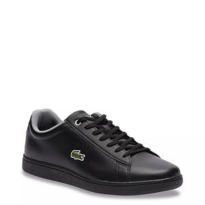 Lacoste black shop leather shoes