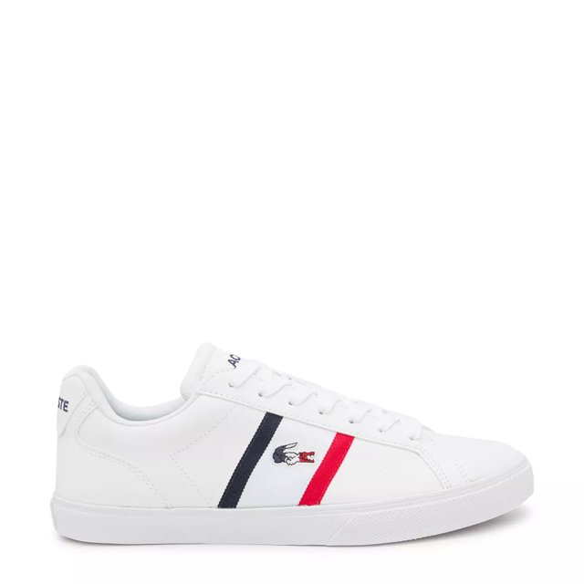 Lacoste lerond navy leather discount