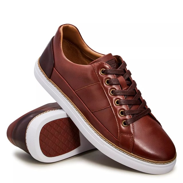 Dsw mens leather sneakers discount