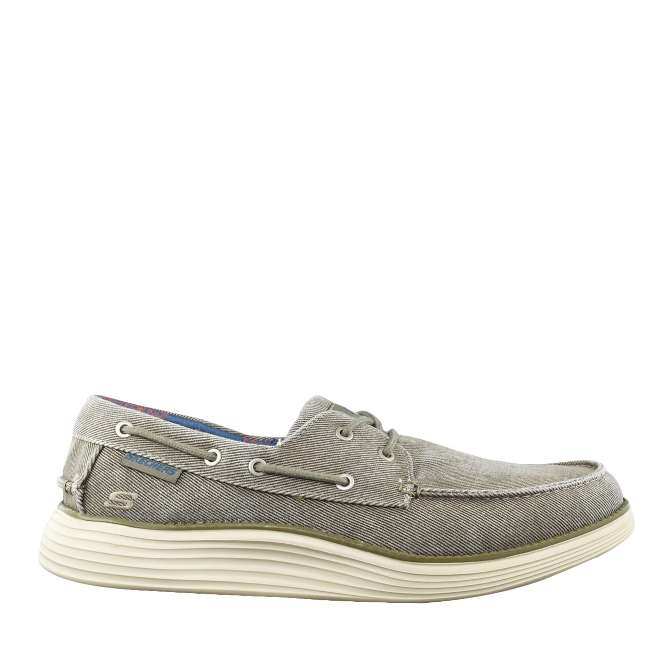 skechers white boat shoes