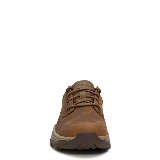 Skechers leather shoes sales mens