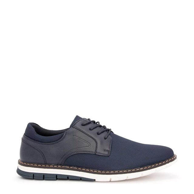 Navy casual shoes mens clearance