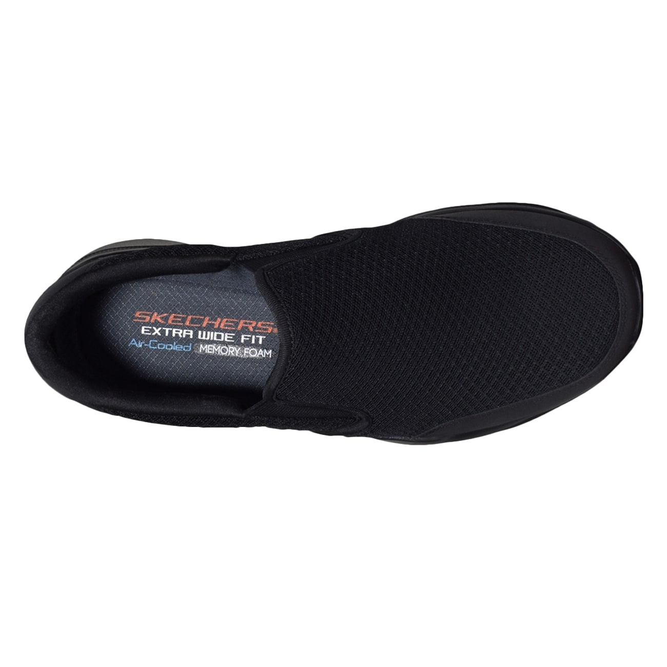 skechers air cooled memory foam extra wide fit