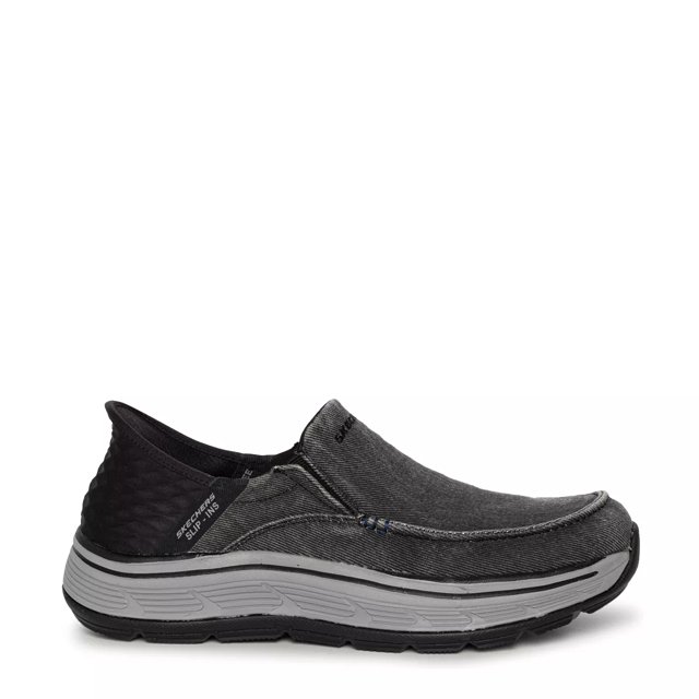 Men's skechers slip on shoes clearance