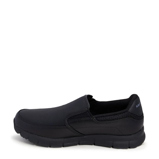 Skechers Men s Nampa Groton Food Service Shoe Black Wide 51 OFF