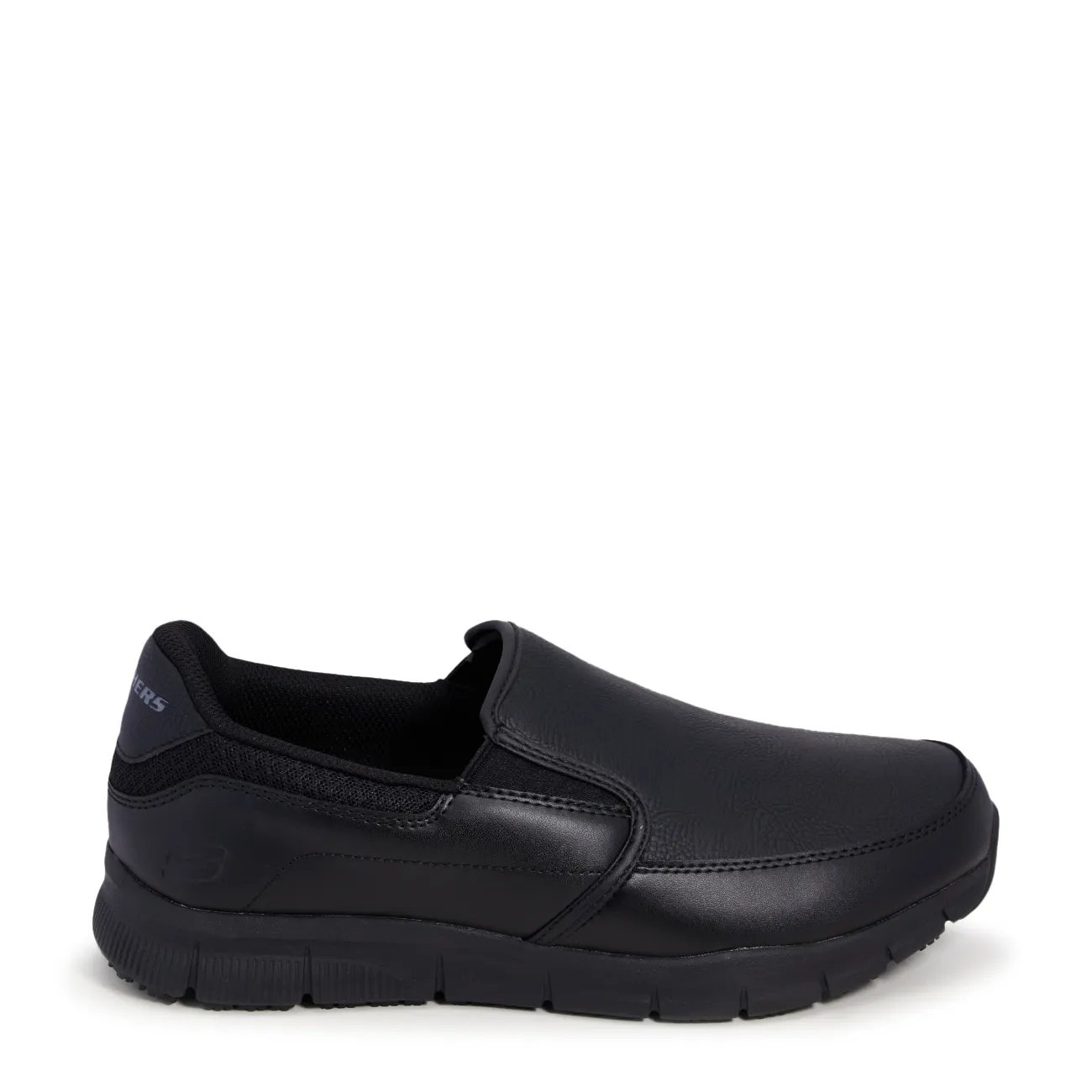 Skechers Men's Nampa Groton SR Slip-On Sneaker - Wide Width | The Shoe ...