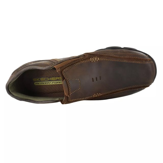 Skechers men's diameter zinroy shoes dark brown sale