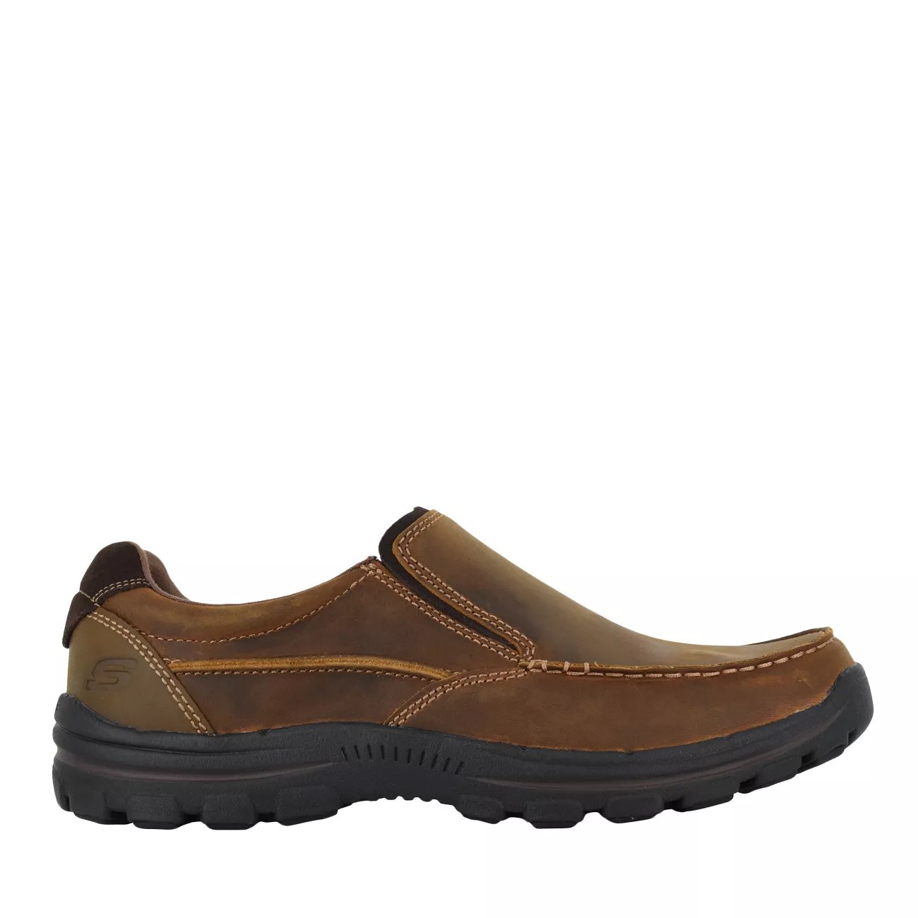 skechers relaxed fit braver men's slip on shoes