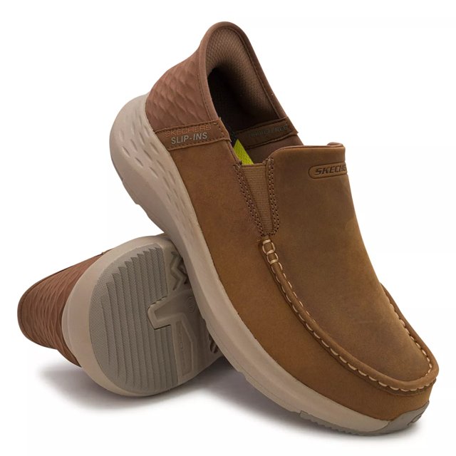 Skechers men's slip on shoes wide width sales