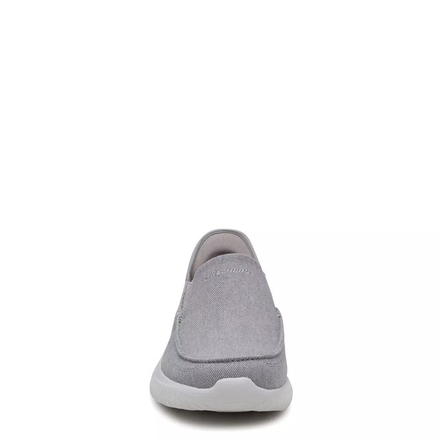 Light grey slip on sneakers deals