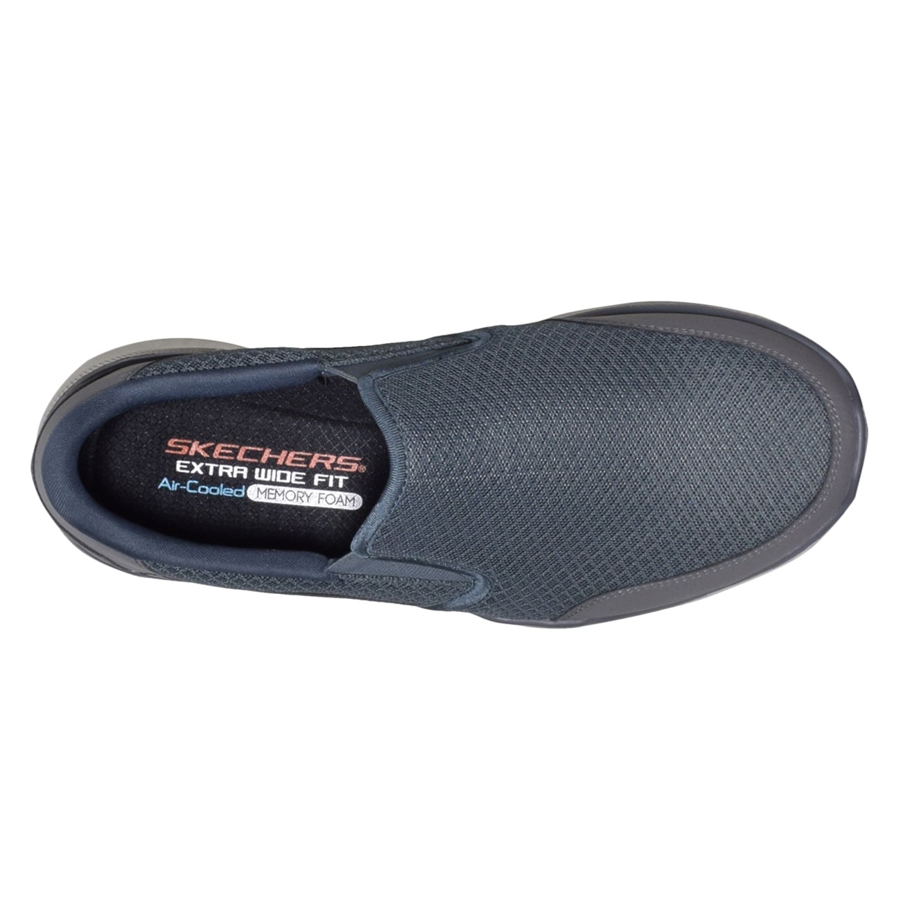 skechers extra wide air cooled memory foam