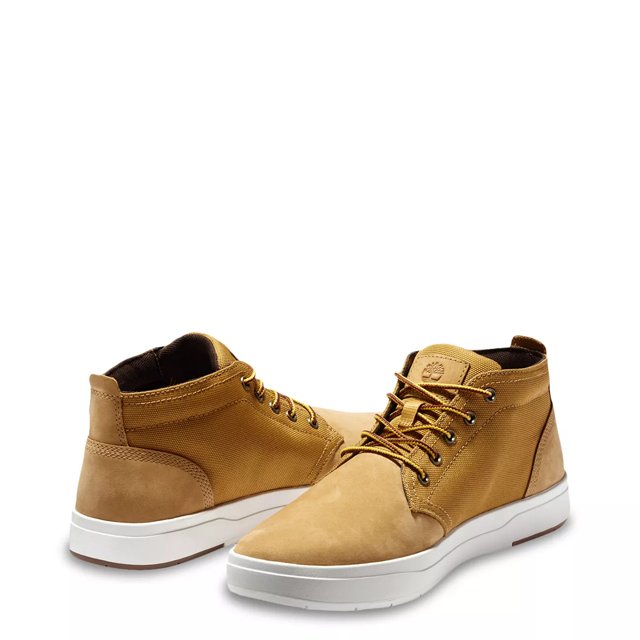 Timberland Men s Davis Square Mixed Media Chukka Boot