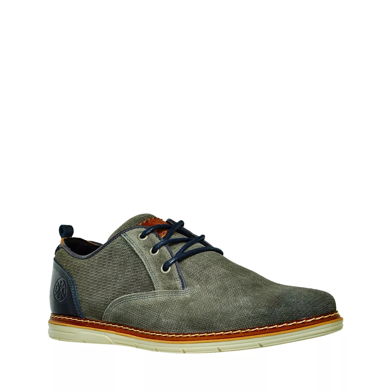 men's bram diamond textured oxfords