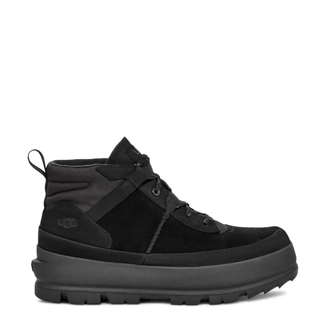 UGG Men s The UGG Lug Chukka Leather Waterproof Shoes in Black Size 8