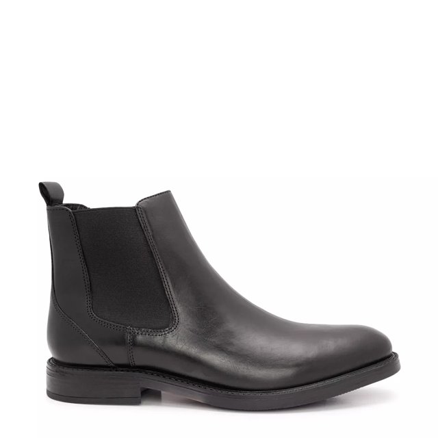 Dsw black leather boots sale