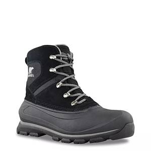 Elements Men's Pac Waterproof Ice Grip Clip Winter Boot