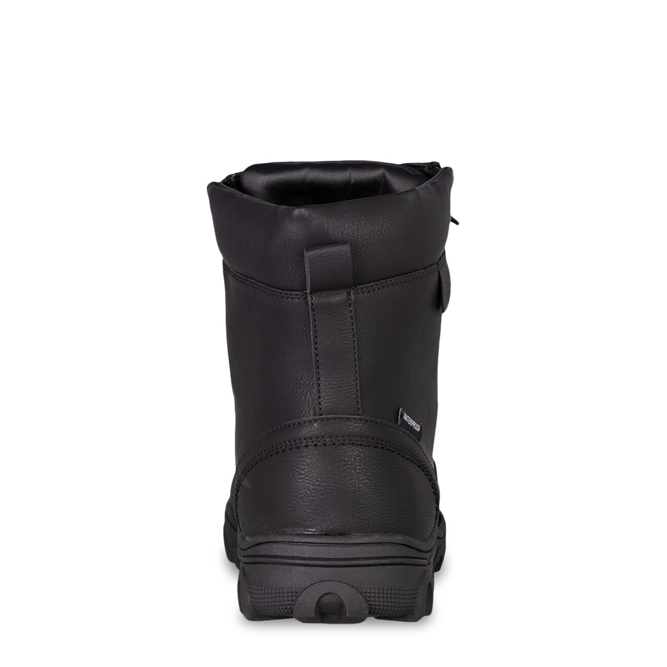 Men's Waterproof Lace-Up Ice Grip Clip Winter Boot