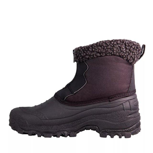 arctic fur trim junior waterproof snow boots