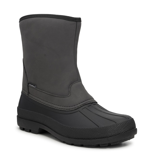 Elements Men's Side Zip Waterproof Winter Boot | The Shoe Company