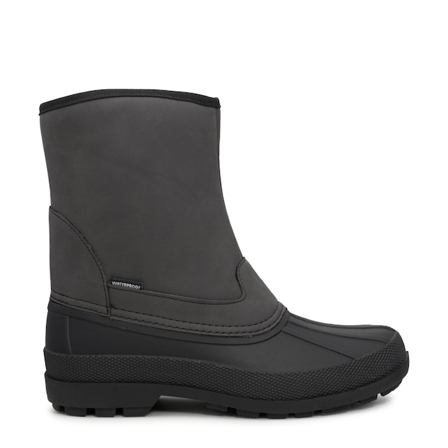 Elements Men's Side Zip Waterproof Winter Boot | The Shoe Company