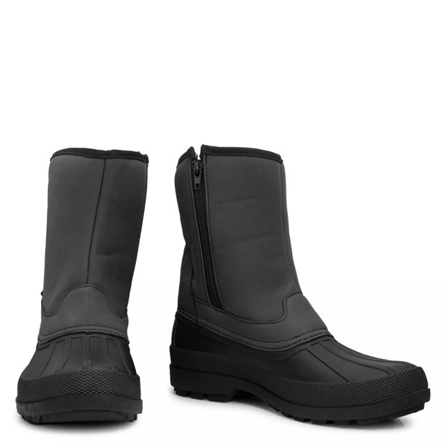 Winter boots with side zipper online
